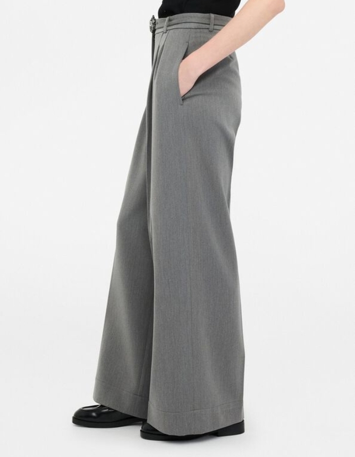 Liu Jo geklede broek grijs