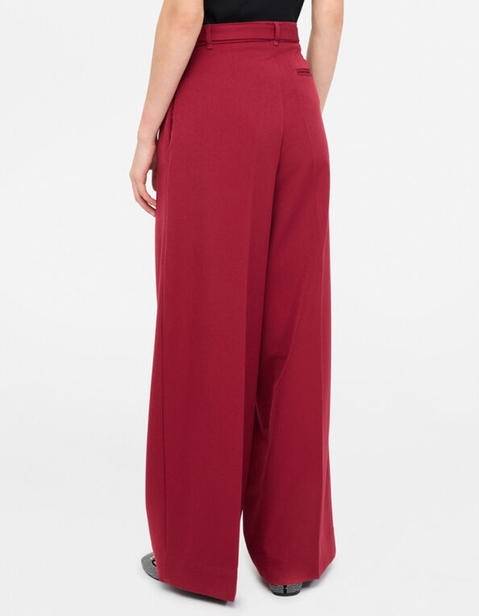 Liu Jo geklede broek bordeaux
