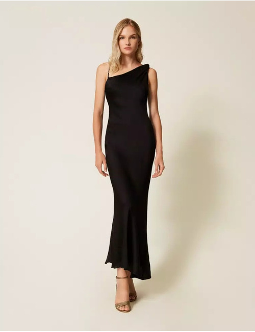 Twinset lang kleed zwart