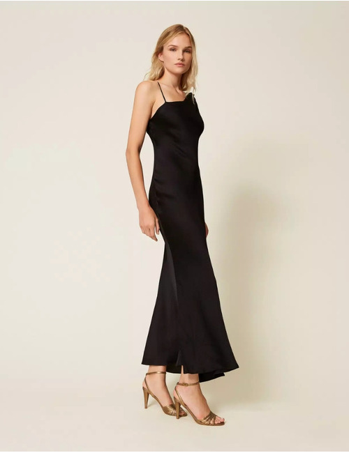 Twinset lang kleed zwart