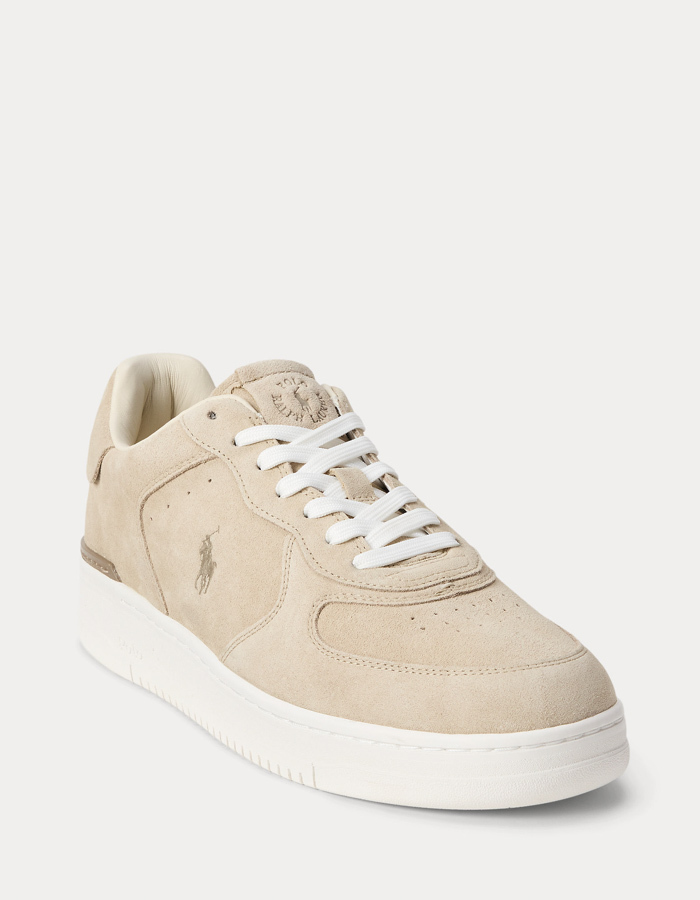 Masters Court Suede Sneaker in Milkyshake