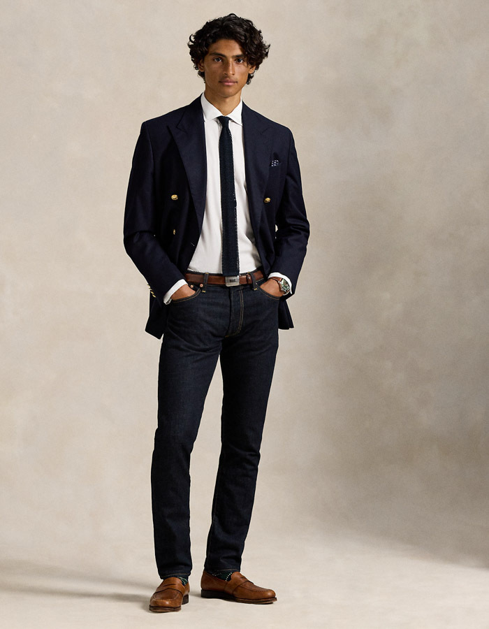 Popeline overhemd met cutawaykraag – Custom Fit