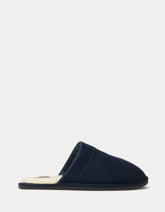Polo Ralph Lauren Klarence Slipper – Navy Blackwatch