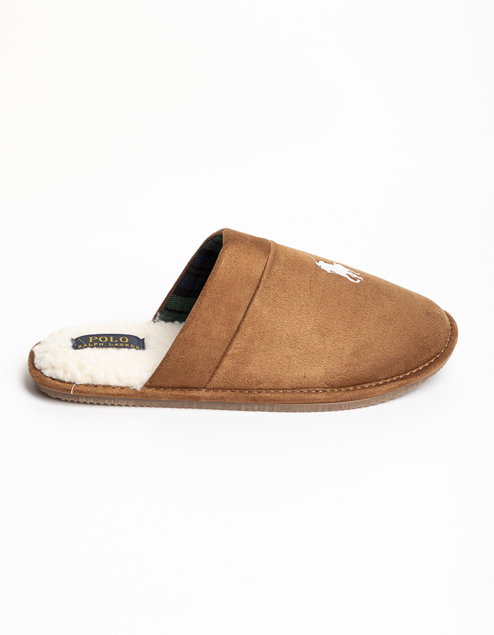 Polo slip on cognac