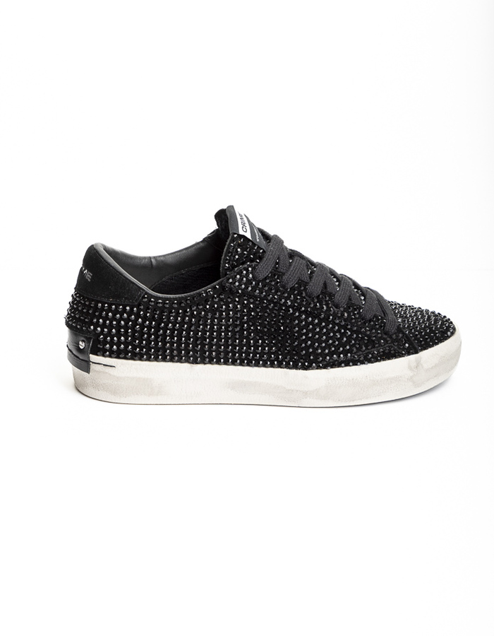 Crime Londen sneaker zwart