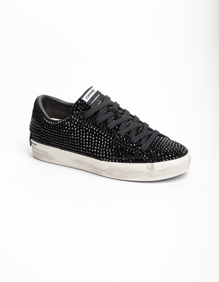 Crime Londen sneaker zwart