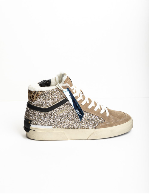 Crime Londen sneaker goud