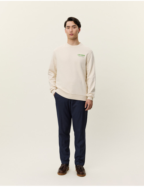 Regular Fit Ben Dynamic Sweatshirt in Ivory