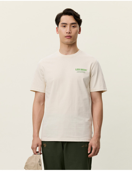 Regular Fit Ben Dynamic T-shirt in Ivory