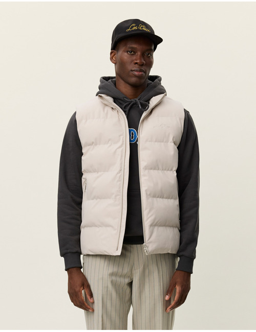 Regular Fit Noor Ripstop Vest in Light Sand