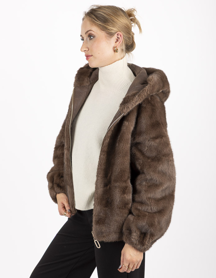 Leo & Ugo donsjas bruin