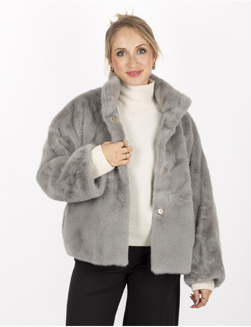 Due Amanti jas grijs