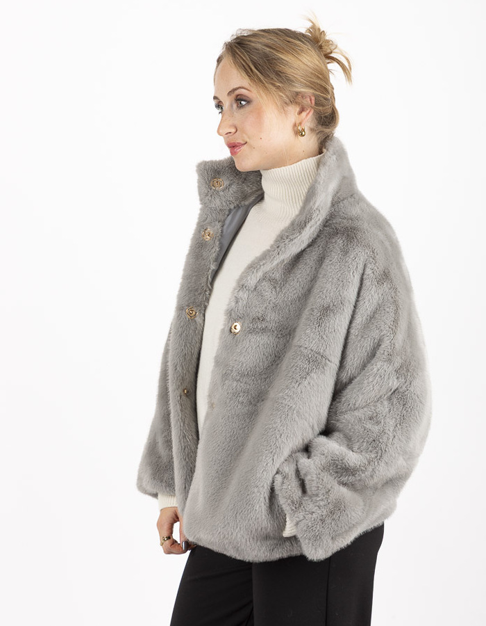 Due Amanti jas grijs