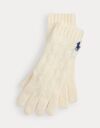 Ralph Lauren handschoenen ecru