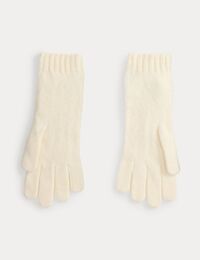 Ralph Lauren handschoenen ecru