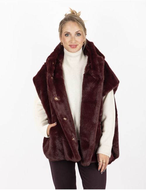 Due Amanti bodywarmer bordeaux