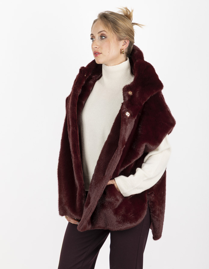 Due Amanti bodywarmer bordeaux