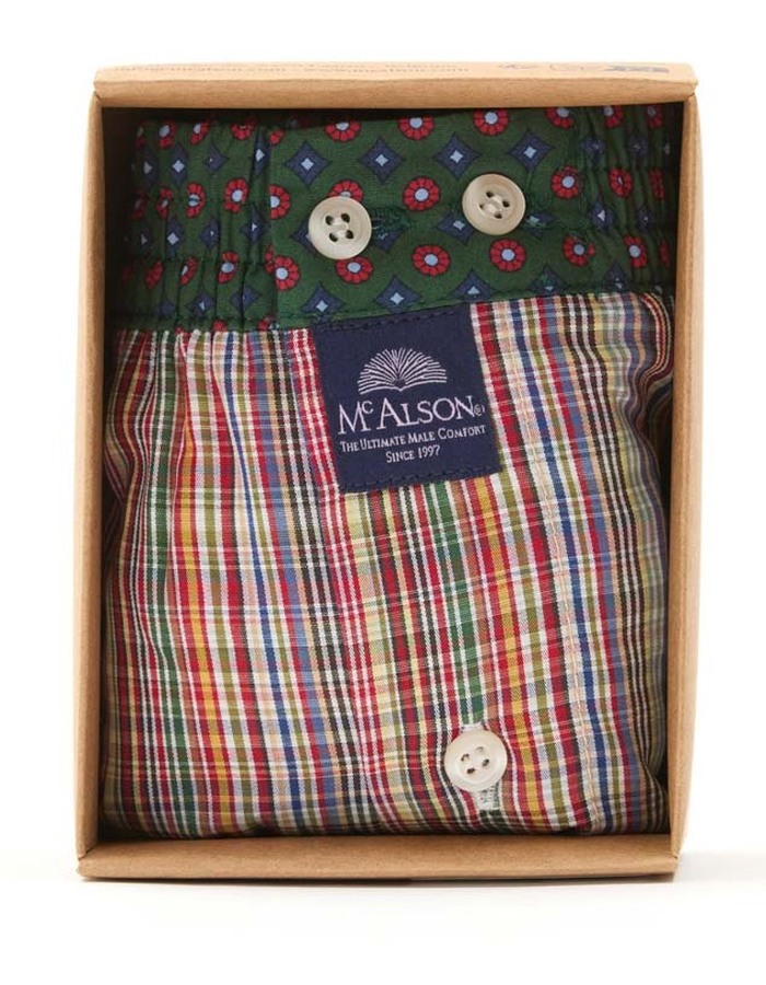 Boxer Short met Multicolor Ruit – M5215