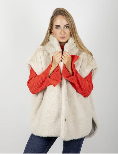 Due Amanti bodywarmer beige