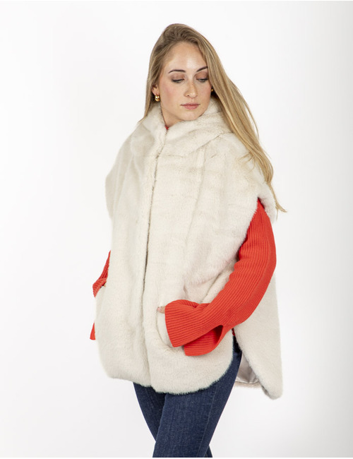 Due Amanti bodywarmer beige