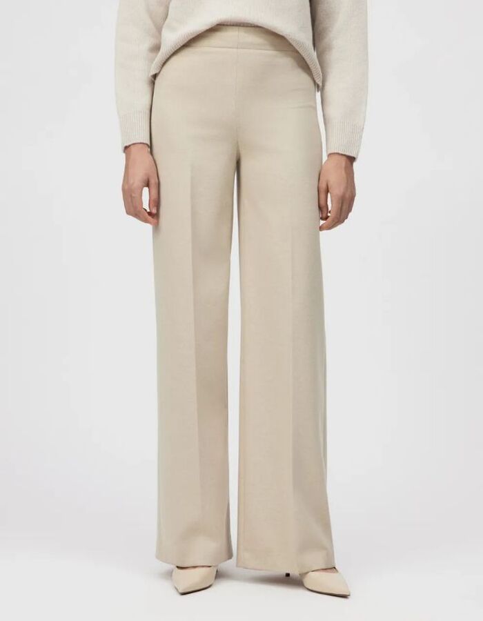 Drykorn geklede broek beige