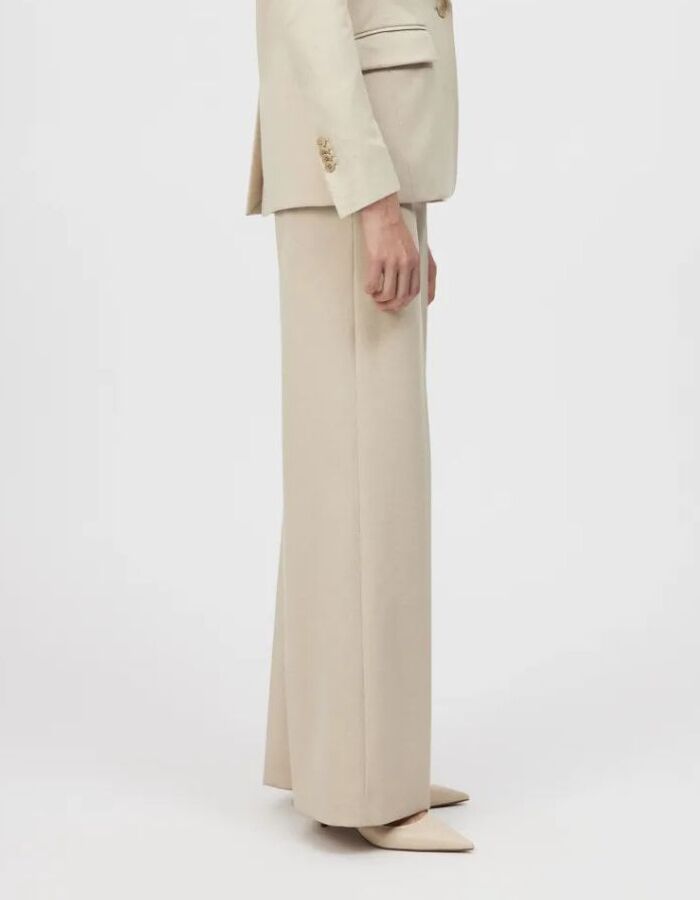 Drykorn geklede broek beige