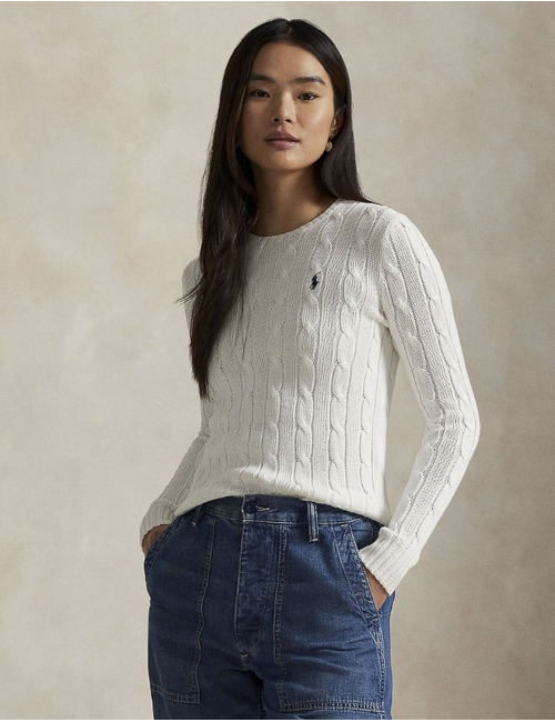 Ralph Lauren lange mouw pull wit