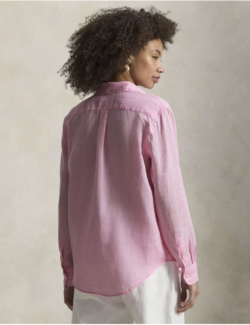 Ralph Lauren lange mouw bloes roze