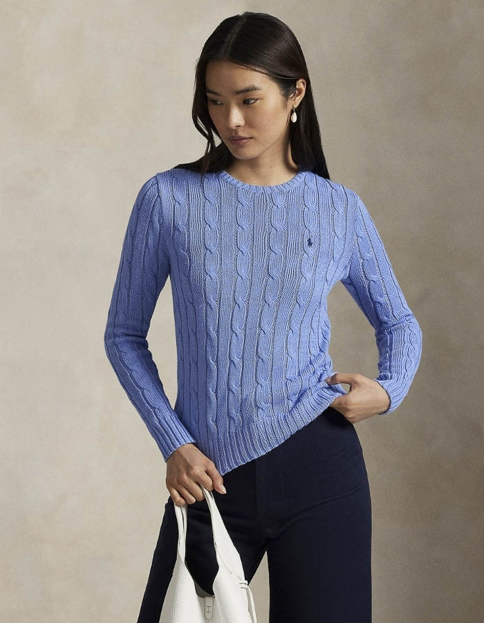 Ralph Lauren lange mouw pull blauw