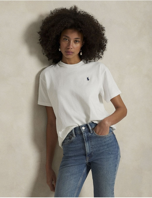 Ralph Lauren t-shirt lange mouw wit