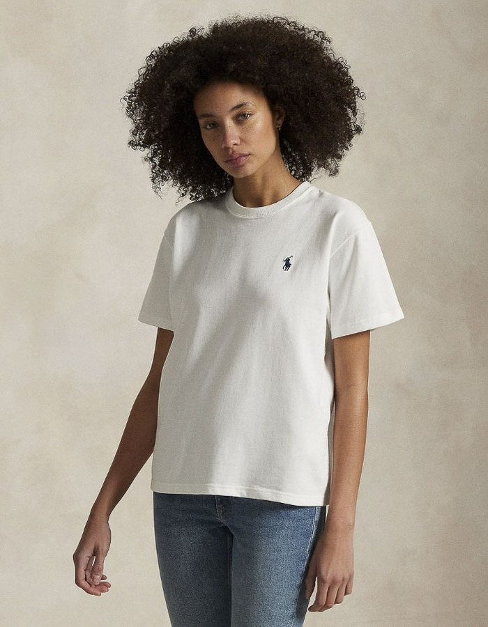 Ralph Lauren t-shirt lange mouw wit