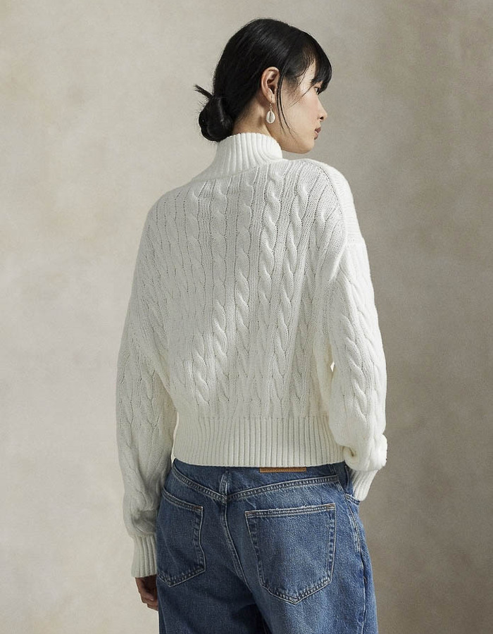 Ralph Lauren lange mouw pull wit