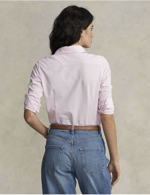 Ralph Lauren lange mouw bloes roze