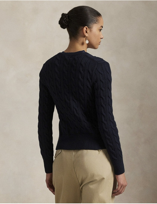 Ralph Lauren lange mouw gilet navy