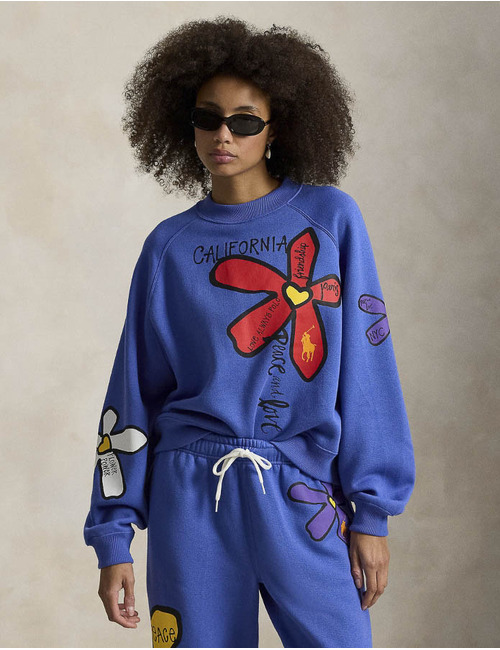 Ralph Lauren lange mouw sweater blauw