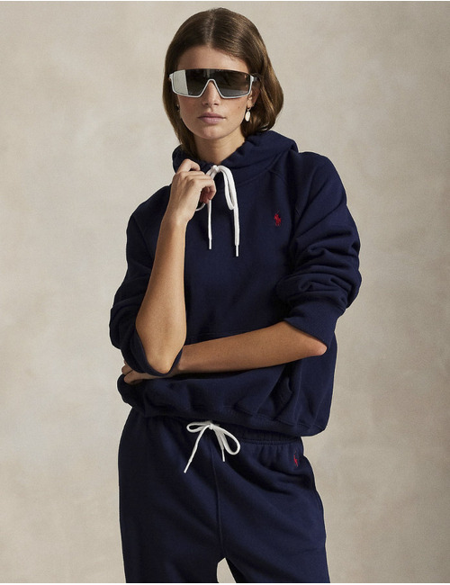 SHRUNKEN FIT FLEECE HOODIE