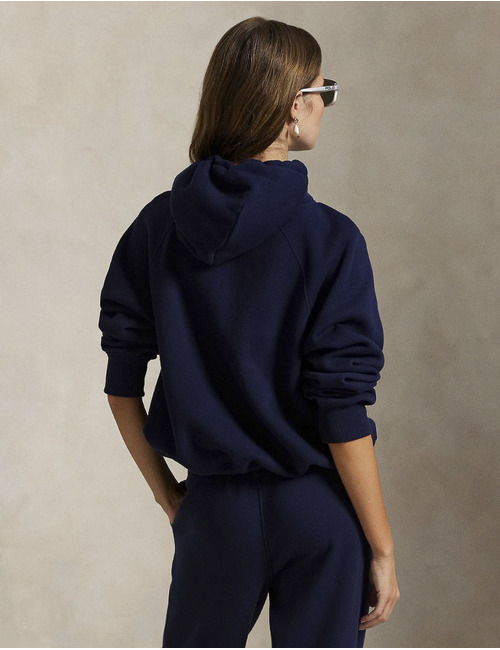 SHRUNKEN FIT FLEECE HOODIE