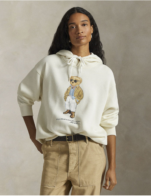 POLO BEAR FLEECE HOODIE