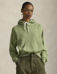 SHRUNKEN FIT FLEECE HOODIE