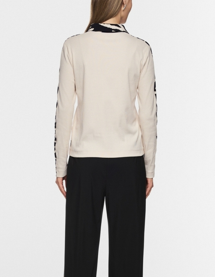 Shirt met lange mouwen en dierendetails