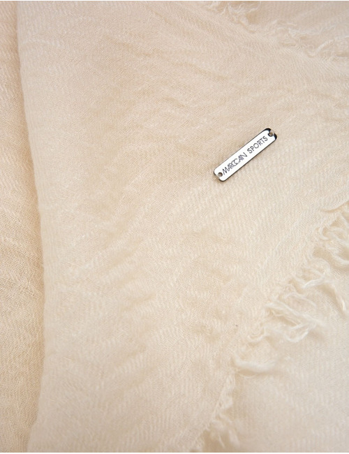 Sjaal met crinkle-look