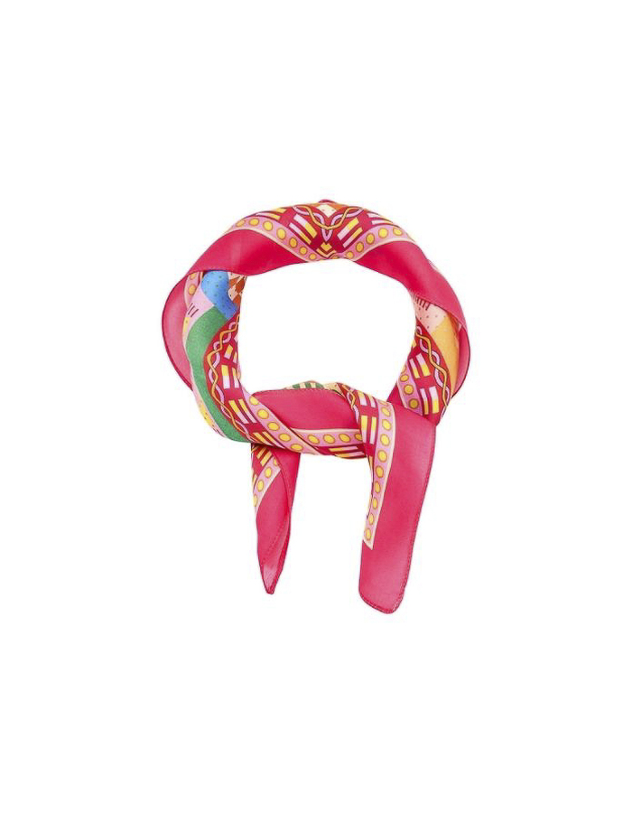 Les Cordes sjaal fuchsia