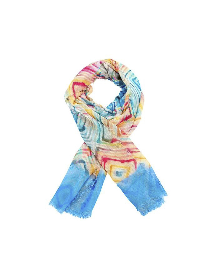 Les Cordes sjaal multicolor