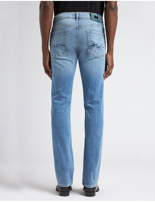 Slimmy Peak Regular Fit 5 Pockets in Stretchkatoen 