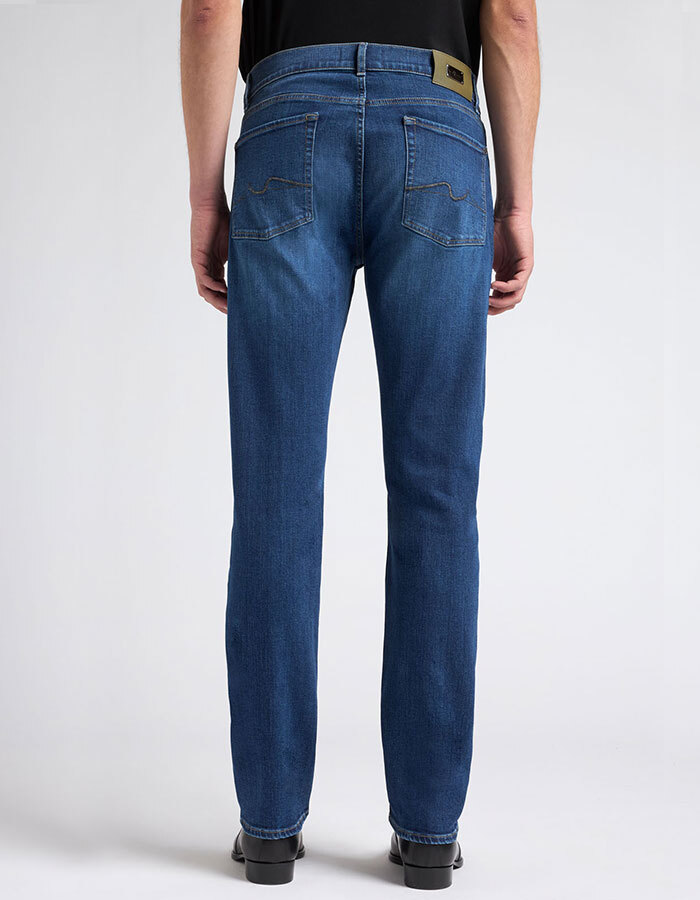 Slimmy Peak Regular Fit 5 Pockets in Stretchkatoen U71VU