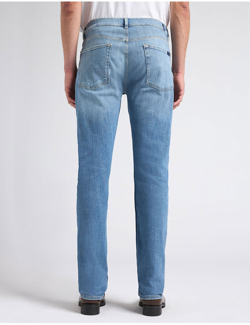 The Straight Match Straight fit jeans in katoenmix denim 