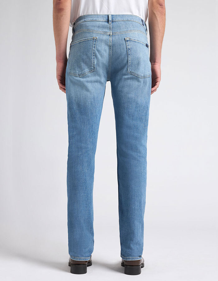 The Straight Match Straight fit jeans in katoenmix denim 