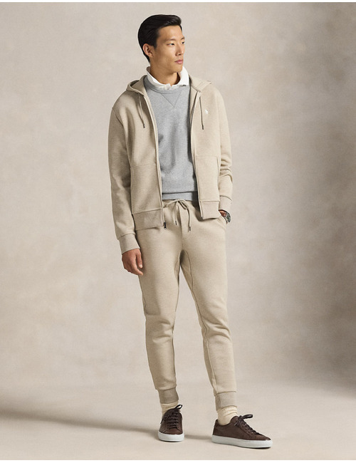 Double Knit Jogger Pant in Tuscan Beige Heather