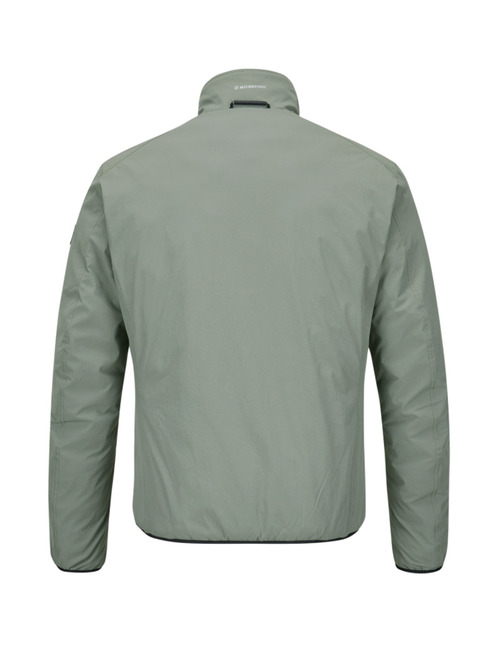 Omkeerbare tech stretch jas met lichte Sorona isolatie in hell khaki