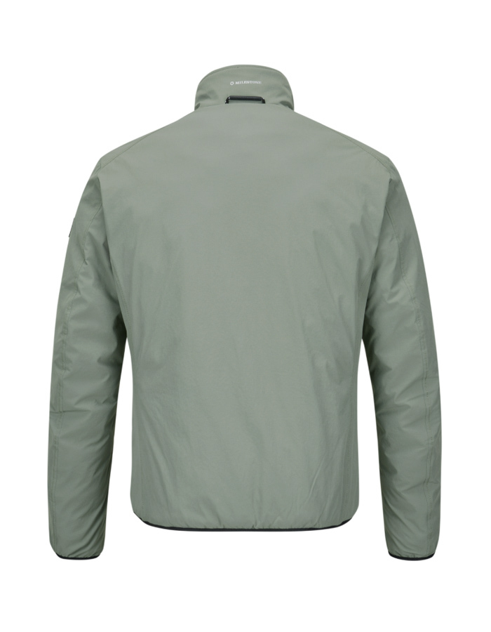 Omkeerbare tech stretch jas met lichte Sorona isolatie in hell khaki